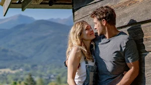 Magdalena Lamparska i Mikołaj Roznerski w filmie "Poskromienie złośnicy"