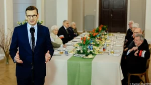 Mateusz Morawiecki na spotkaniu z kombatantami 