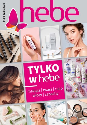 Gazetka promocyjna Hebe - Katalog wiosenny Hebe