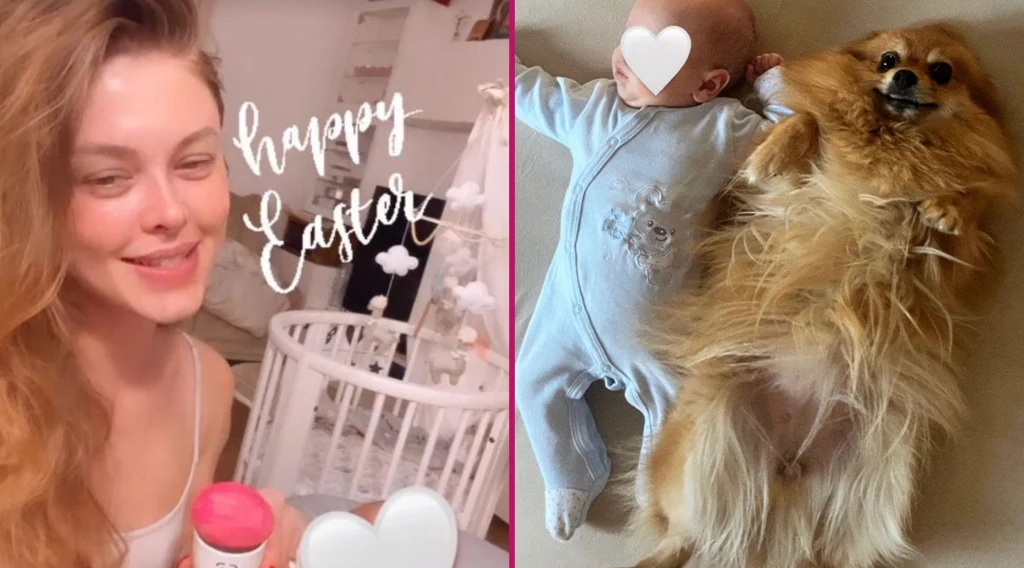 Joanna Opozda raduje się świątecznym czasem