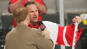 Dominik Haszek (przodem)