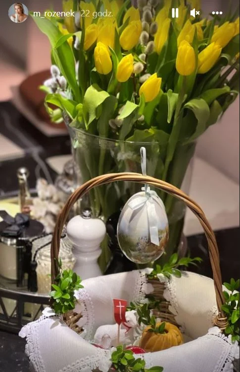 Małgorzata Rozenek-Majdan, Wielkanoc