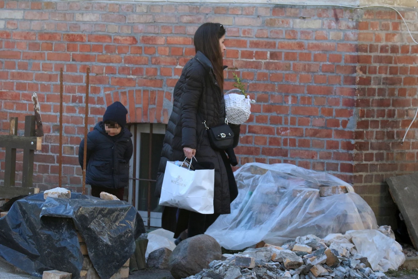 Marcie Kaczyńskiej towarzyszył syn, Stanisław Marcie Kaczyńskiej towarzyszył syn, Stanisław