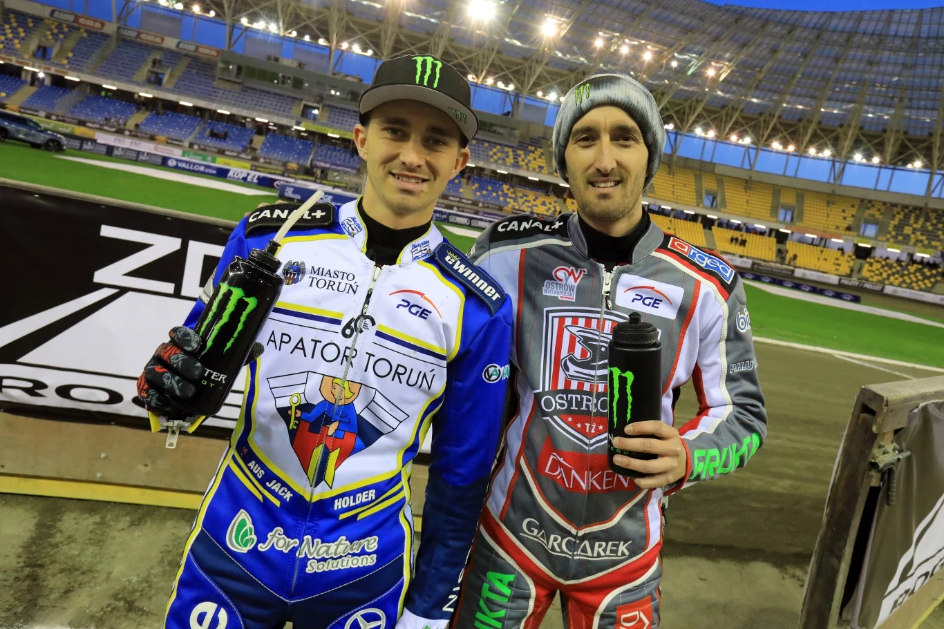 Bracia Jack Holder (z lewej) i Chris Holder (z prawej)