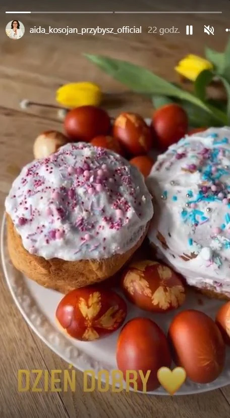 Aida Kosojan-Przybysz pokazała wielkanocne wypieki Aida Kosojan-Przybysz pokazała wielkanocne wypieki