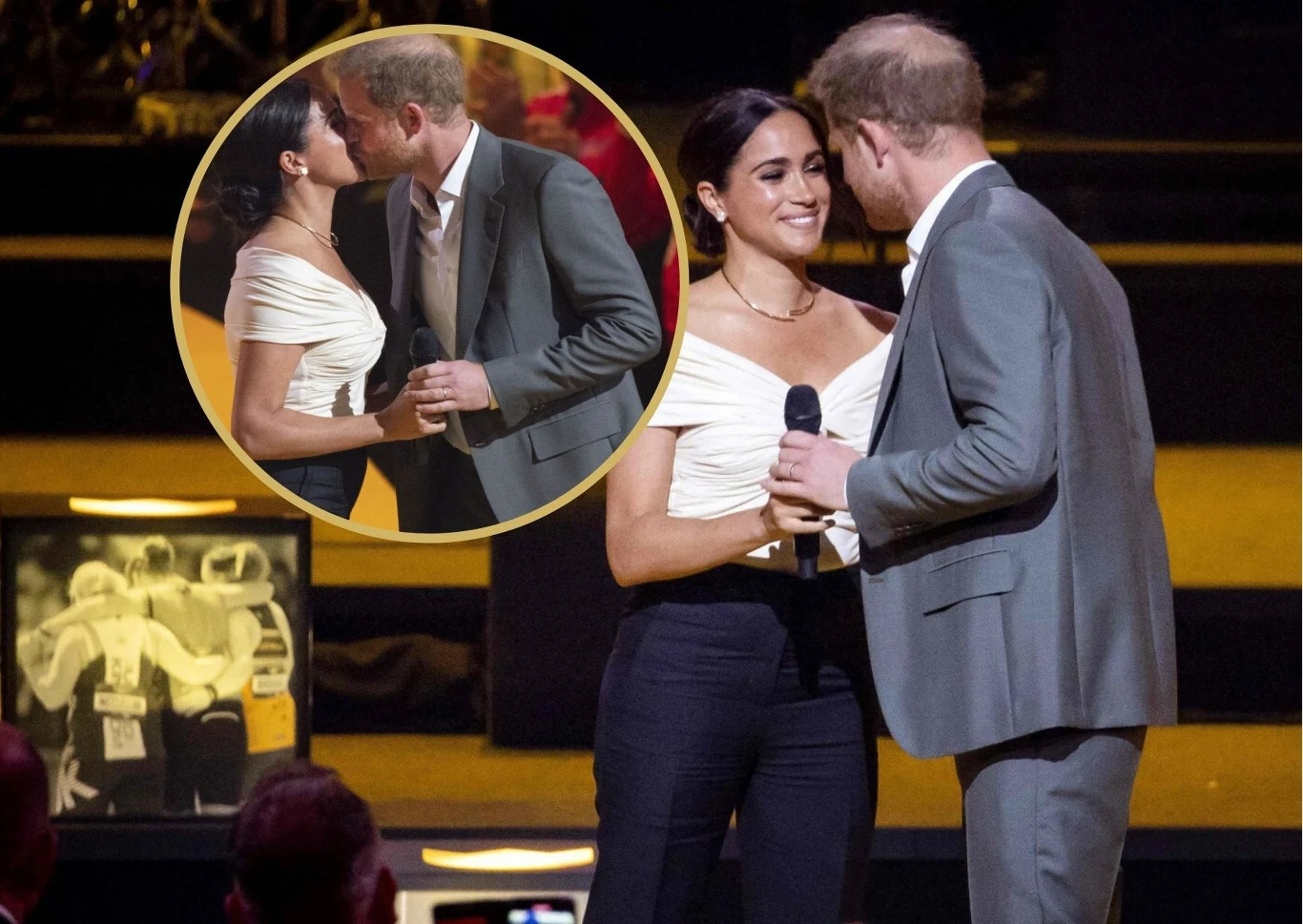 Meghan i Harry podczas otwarcia Invictus Games