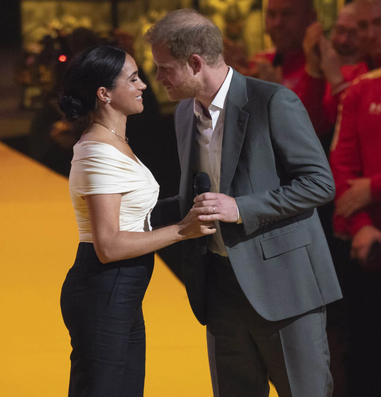Meghan i Harry podczas otwarcia Invictus Games