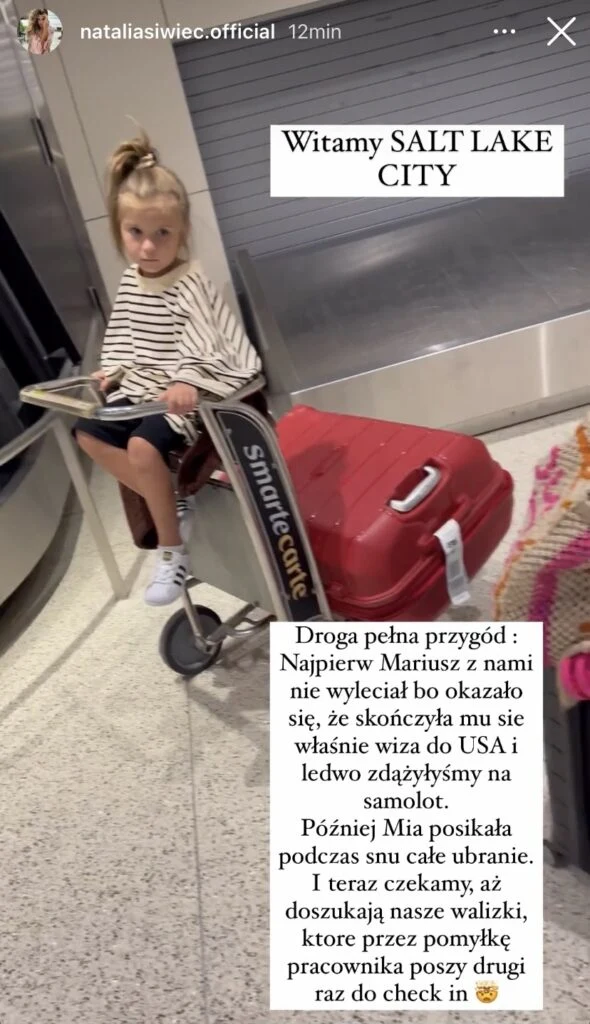 Natalia Siwiec relacjinuje swoje życie na Instagramie