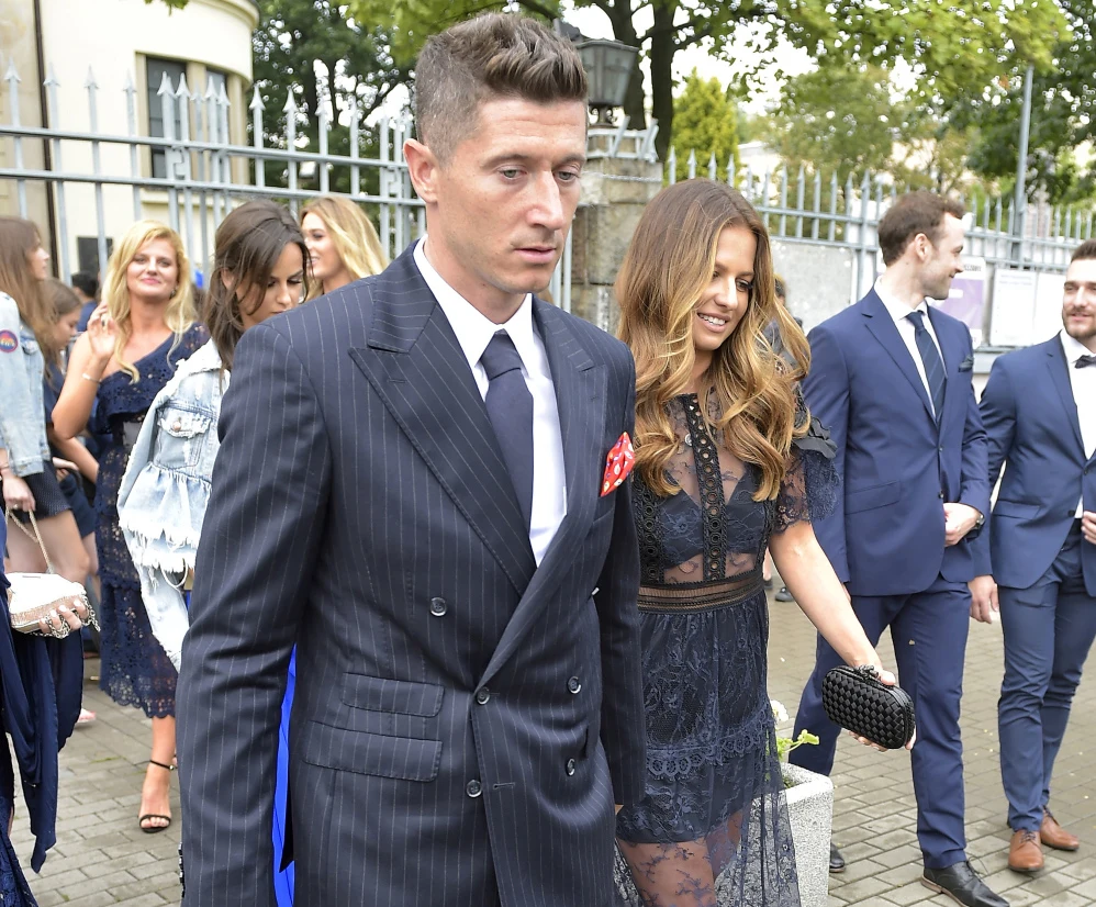 Robert Lewandowski i Anna Lewandowska święta spędzają osobno