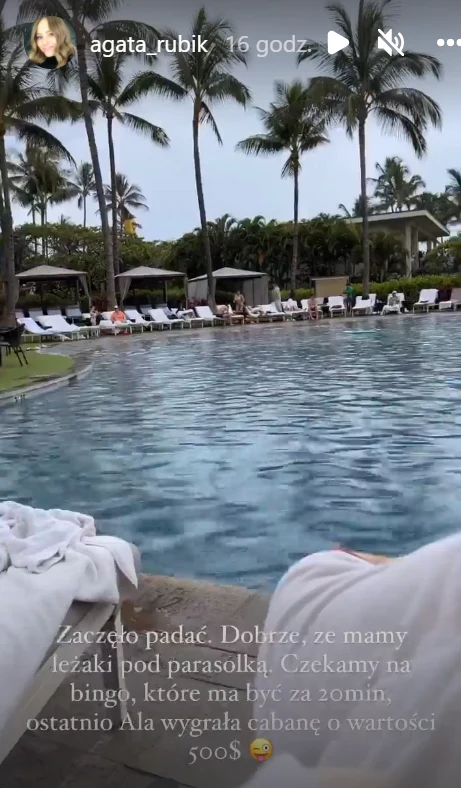 Agata i Piotr Rubik na wakacjach w Honolulu Agata i Piotr Rubik na wakacjach w Honolulu