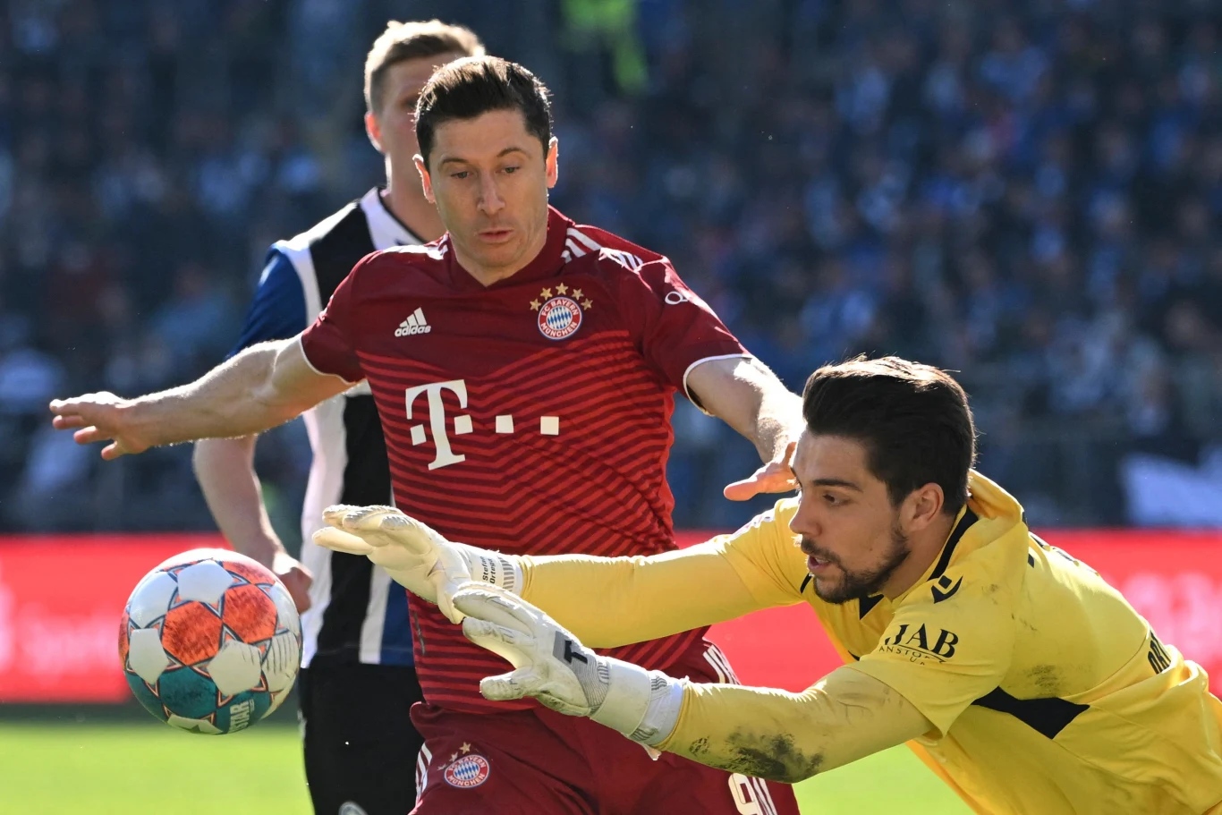 Robert Lewandowski w barwach Bayernu Monachium