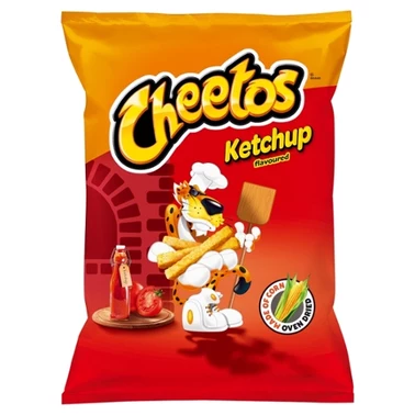 Cheetos Chrupki kukurydziane o smaku ketchupowym 150 g - 4