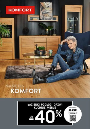 Gazetka promocyjna Komfort - Komfort - promocje do -40%