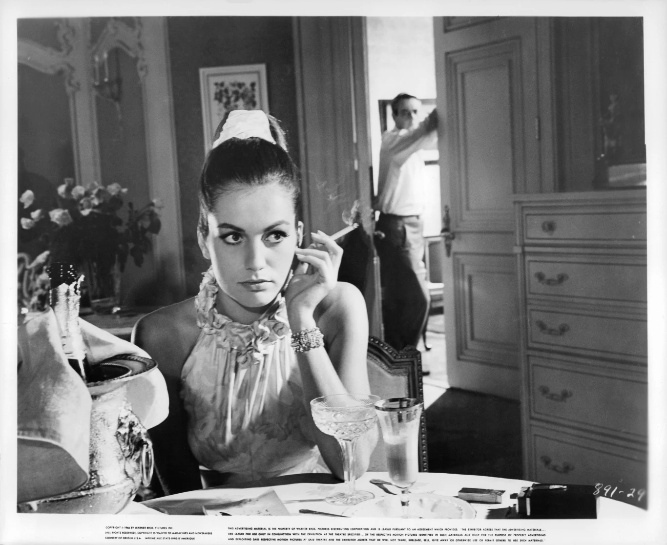Catherine Spaak w filmie "Hotel" (1966)', 1966 Catherine Spaak w filmie "Hotel" (1966)', 1966
