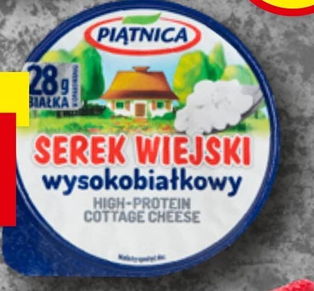 Piątnica Serek wiejski wysokobiałkowy 200 g