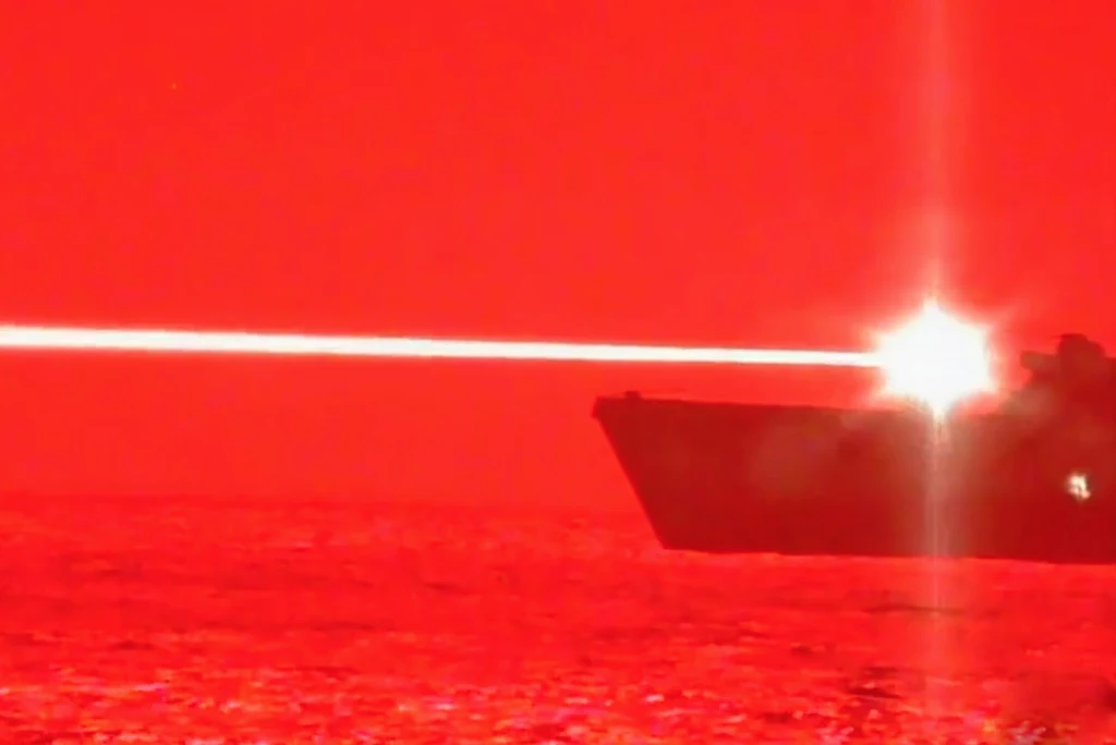 Test systemu laserowego działa Layered Laser Defense (LLD) w maju 2020 roku