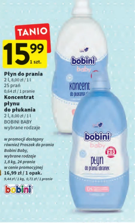 Bobini Baby Płyn do prania ubranek 2 l (25 prań)