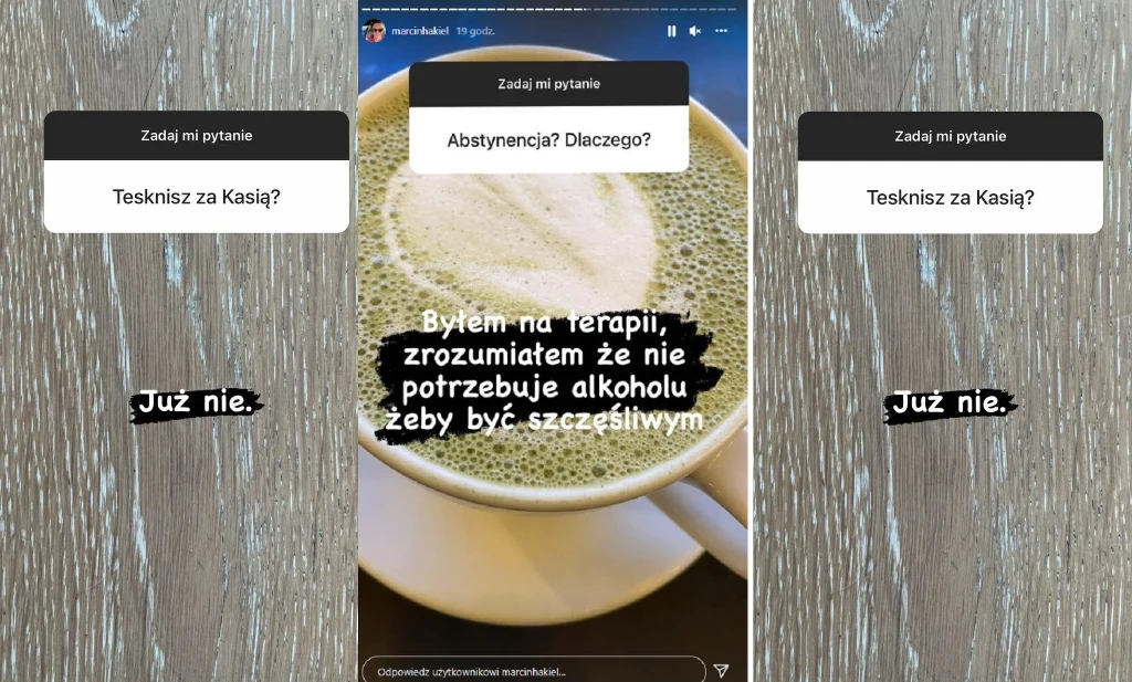 Marcin Hakiel zdobył się na szczerość /https://www.instagram.com/marcinhakiel// Marcin Hakiel zdobył się na szczerość /https://www.instagram.com/marcinhakiel//