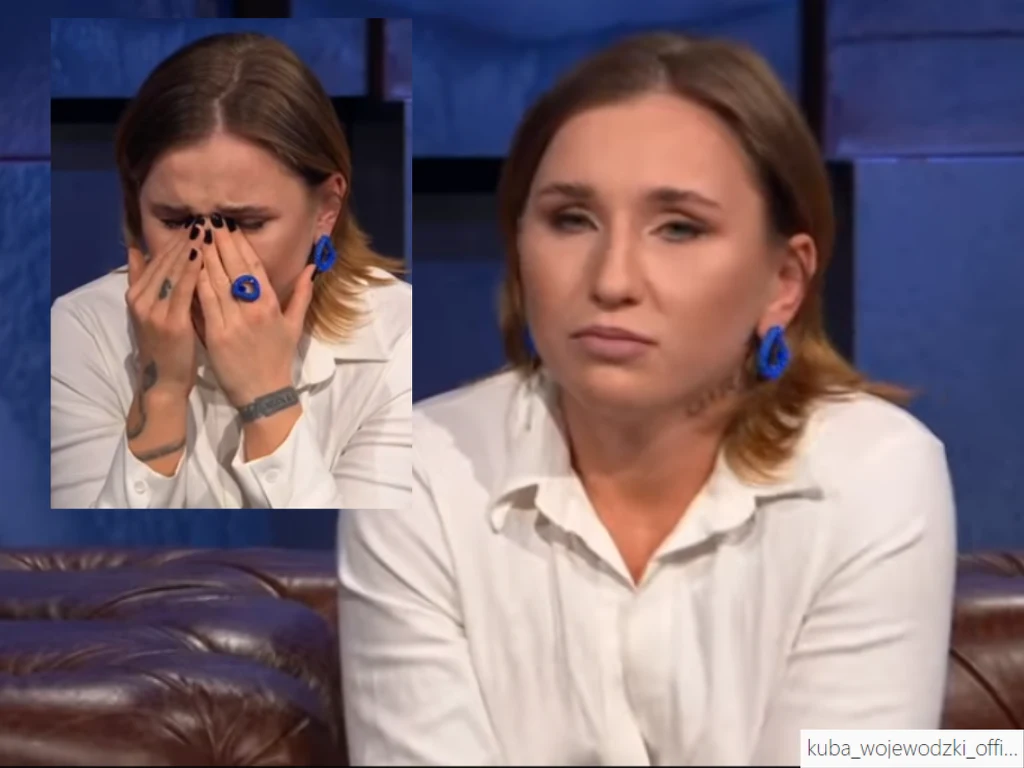 Marta Linkiewicz u Kuby Wojewódzkiego Foto: zrzut ekranu IG @kuba_wojewodzki_official/