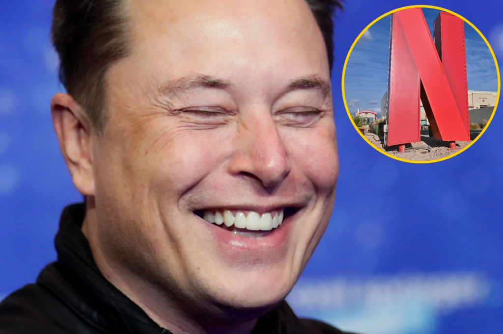 Elon Musk wyszydza wyniki kwartalne Netfliksa