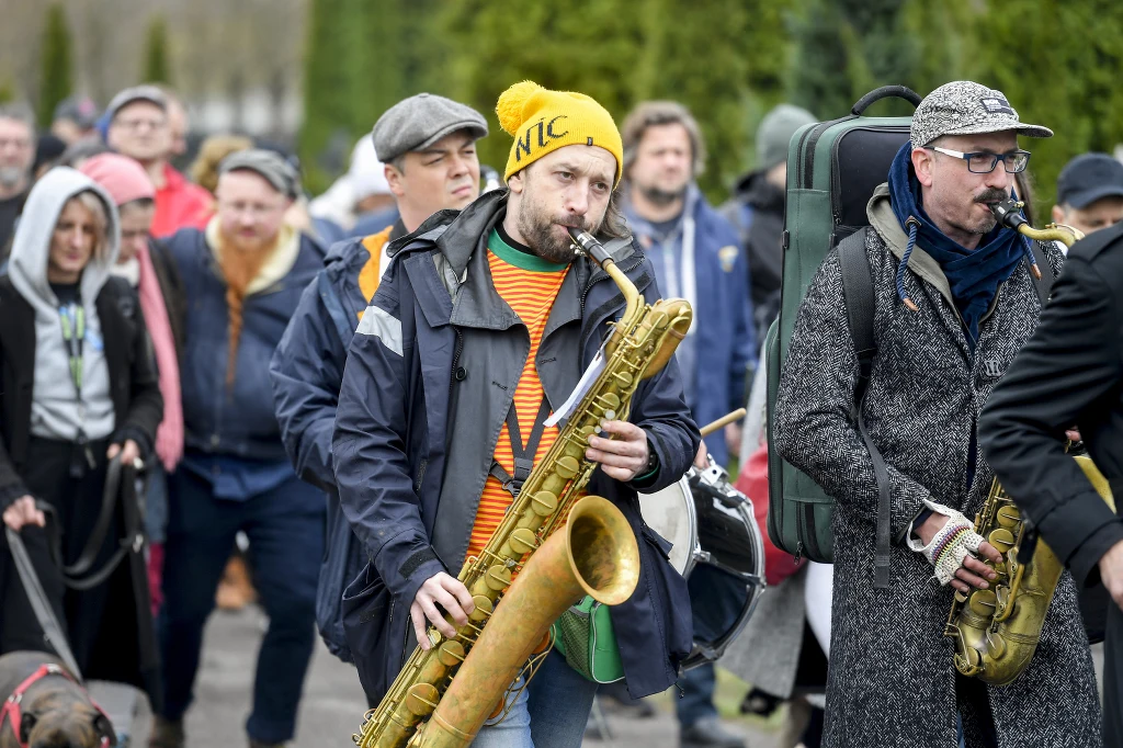 Pogrzeb Jacka "Budynia" Szymkiewicza