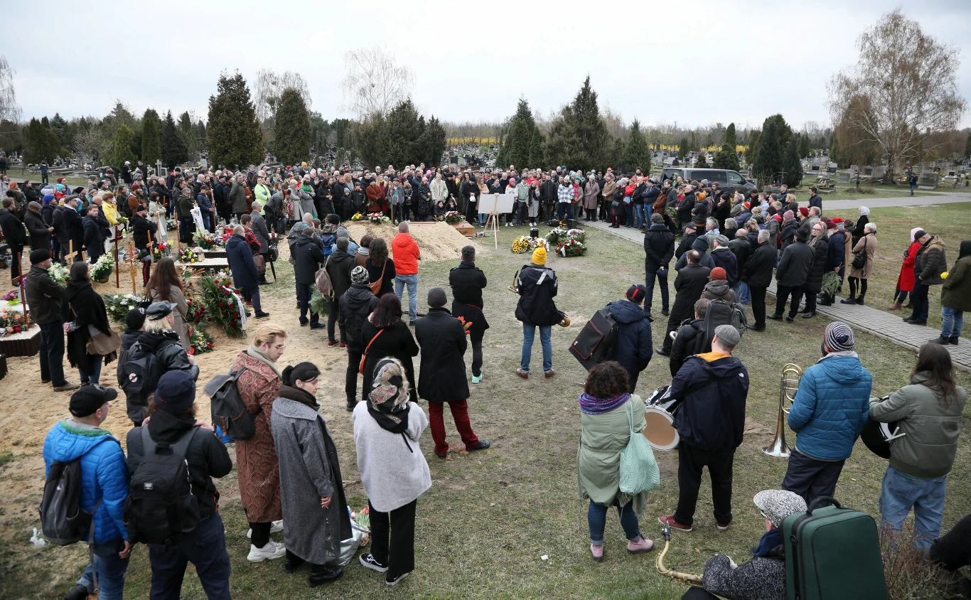Przyjaciele i fani żegnają Budynia z Pogodno