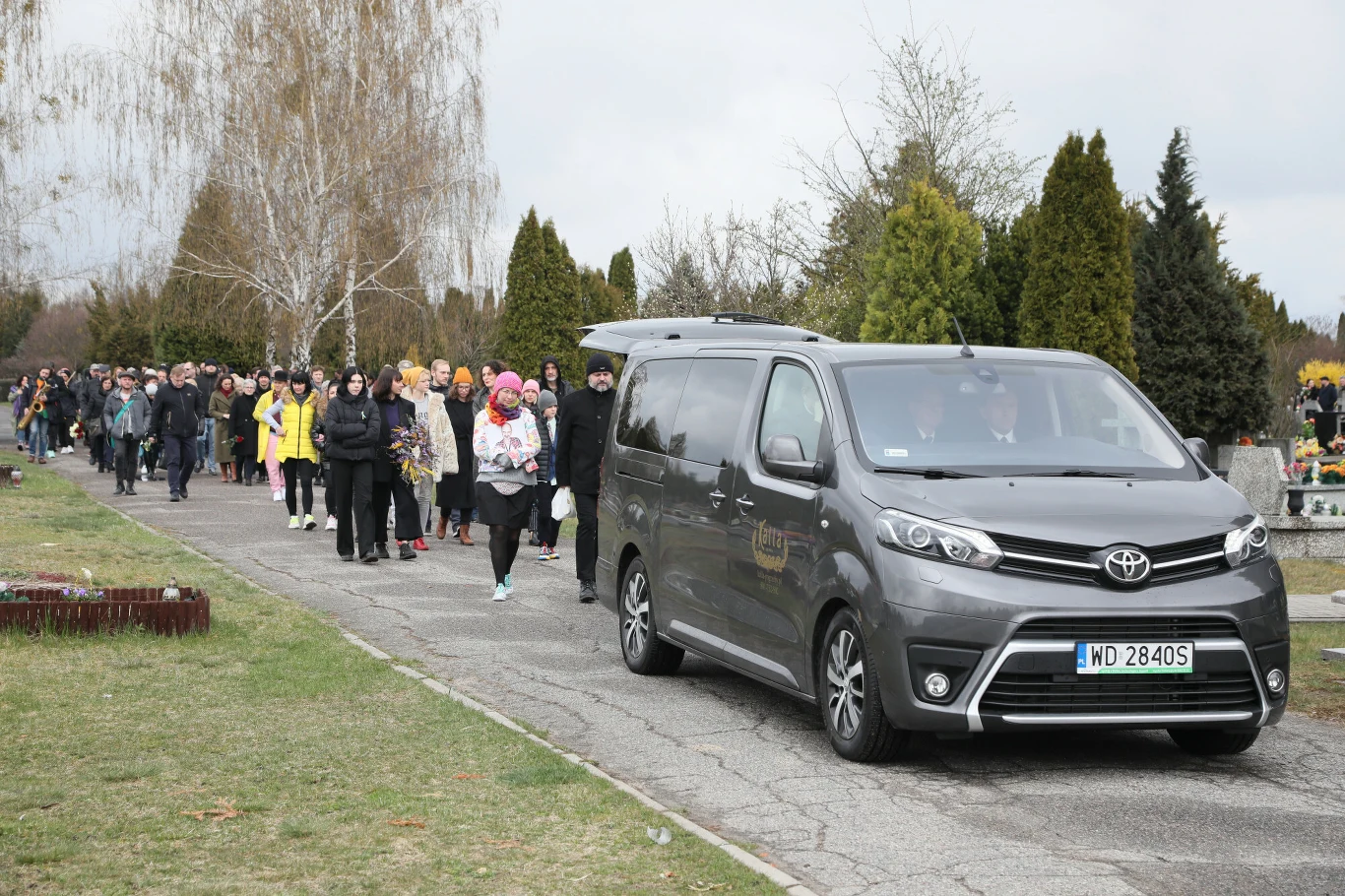 Przyjaciele i fani żegnają Budynia z Pogodno