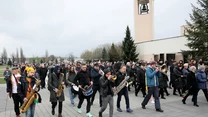 Przyjaciele i fani żegnają Budynia z Pogodno