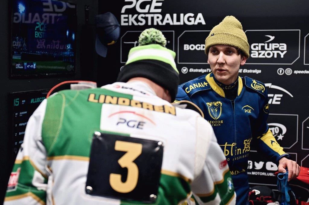 Fredrik Lindgren i Maksym Drabik