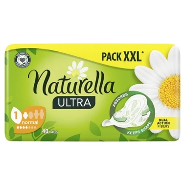 Naturella Ultra Normal Rozmiar 1 Podpaski ze skrzydełkami × 40 - 5