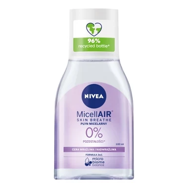 Nivea MicellAIR 5w1 Płyn micelarny cera wrażliwa i nadwrażliwa 100 ml - 2