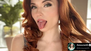 Amouranth - fragment zdjęcia zamieszczonego w serwisie Twitter.com na profilu @amouranth