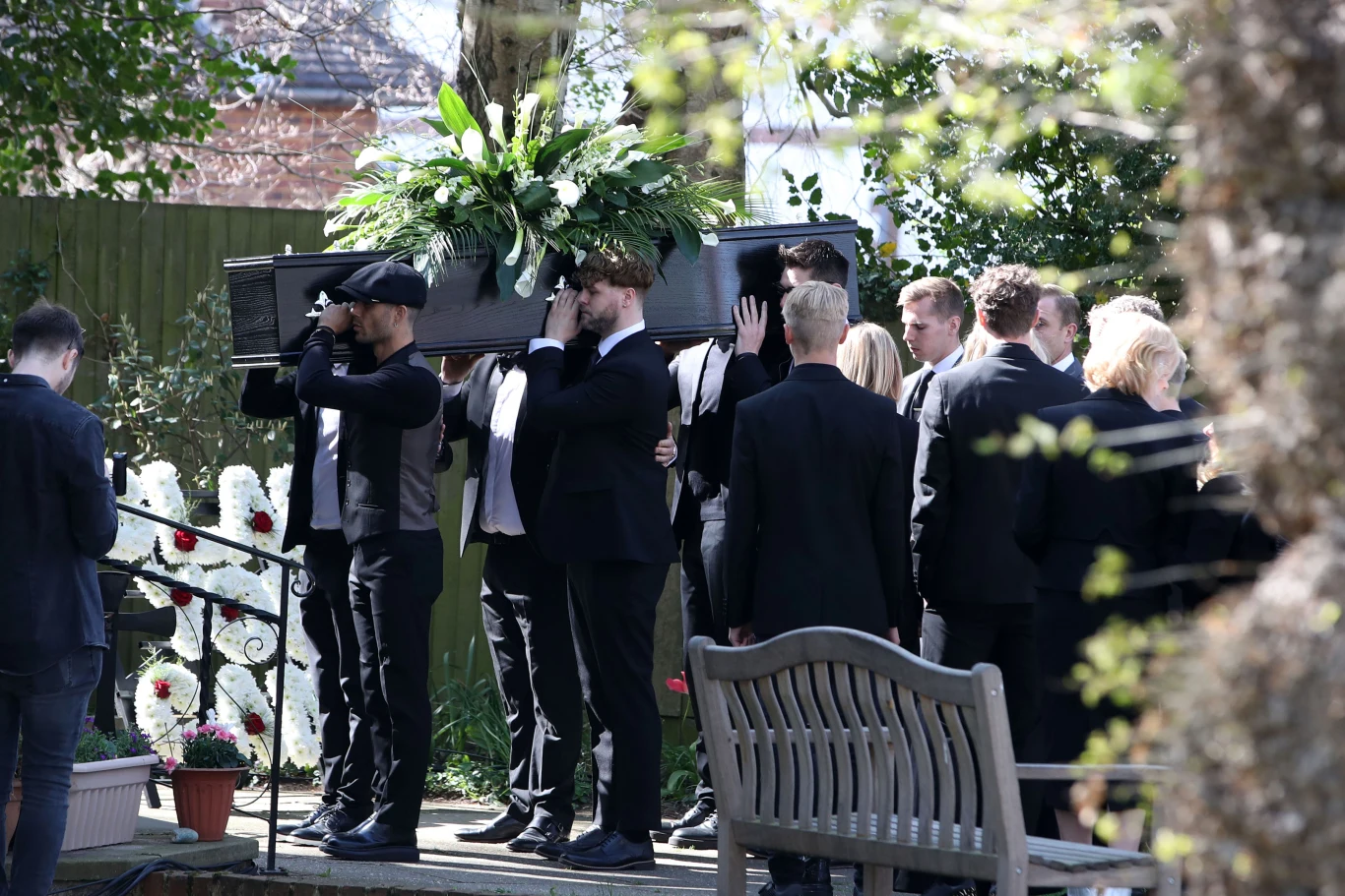 Pogrzeb Toma Parkera, wokalisty The Wanted.