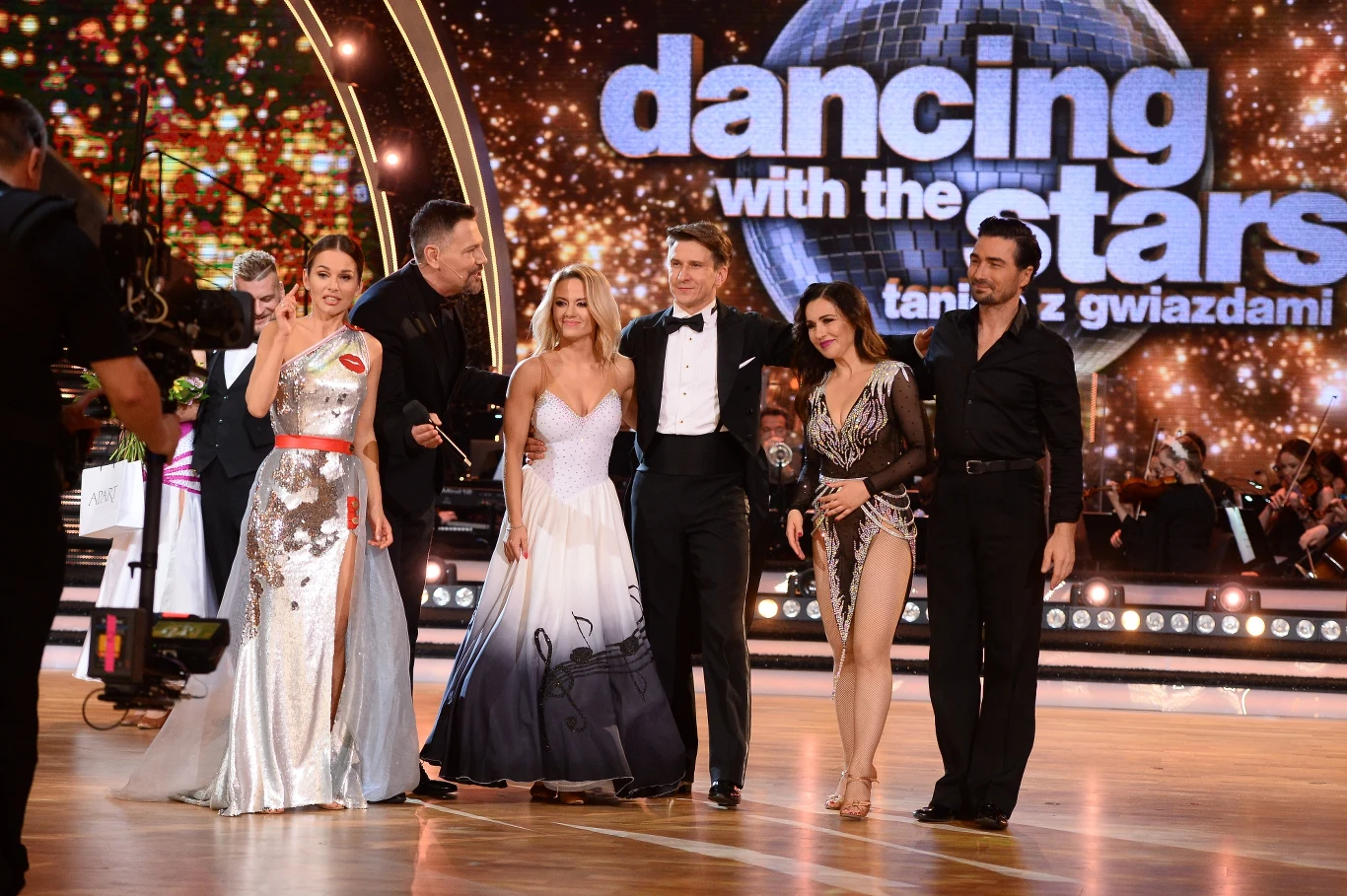 Tomasz Barański na planie "Tańca z Gwiazdami" Tomasz Barański na planie "Tańca z Gwiazdami"