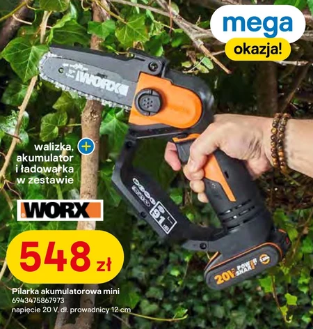 Pilarka akumulatorowa Worx