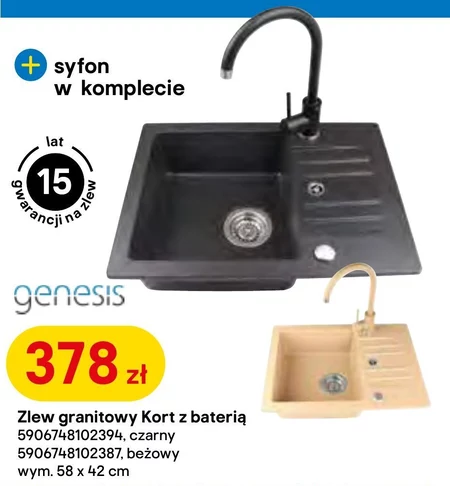 Zlew Genesis