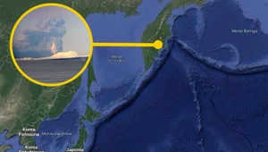„Naturalny” pech Rosji? Wybuch wulkanu na Kamczatce