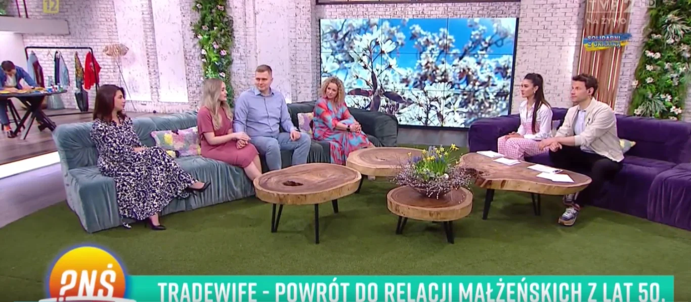 "Pytanie na śniadanie", fot. https://pytanienasniadanie.tvp.pl/59716363/tradwife-ruch-tradycyjnych-zon
