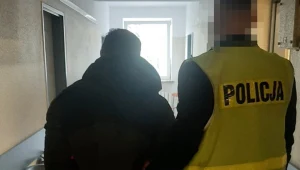 Zdjęcie zatrzymanego mężczyzny