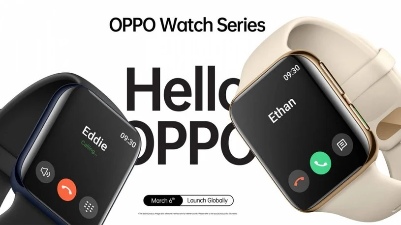 Smartwatch Oppo Watch to jedna z propozycji na prezent na komunię. 