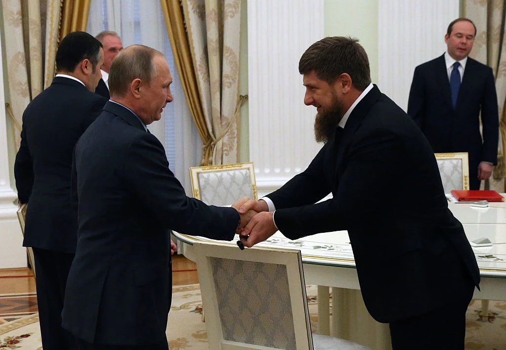 Ramzan Kadyrow popiera stanowisko Władimira Putina. Wspiera go w działaniach wojennych