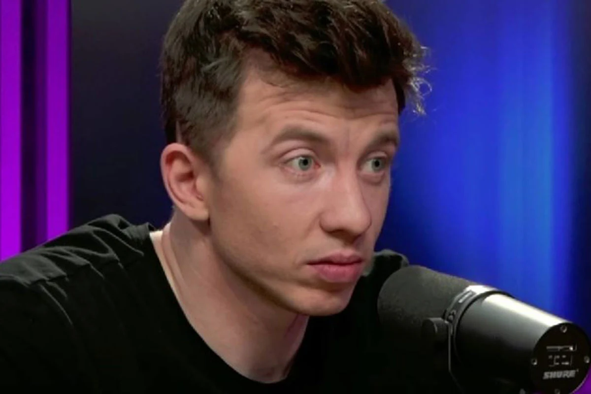 Alan Andersz podczas podcastu "Zdanowicz pomiędzy wersami" Alan Andersz podczas podcastu "Zdanowicz pomiędzy wersami"