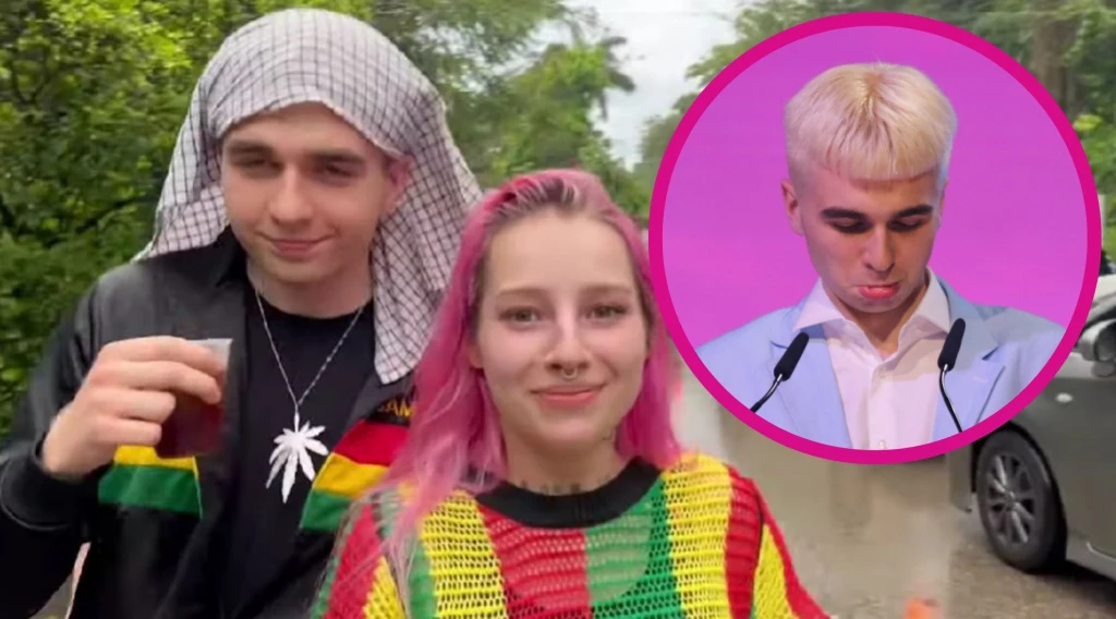 Mata i Young Leosia w teledysku piosenki "Cicho"