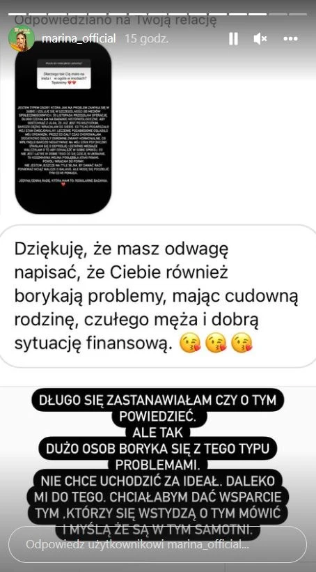 Marina Łuczenko tłumaczy się z izolacji od mediów społecznościowych Marina Łuczenko tłumaczy się z izolacji od mediów społecznościowych