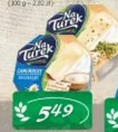 NaTurek Ser pleśniowy camembert naturalny 120 g
