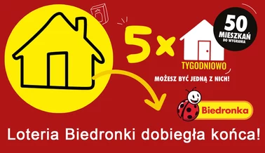 Loteria mieszkaniowa Biedronki.
