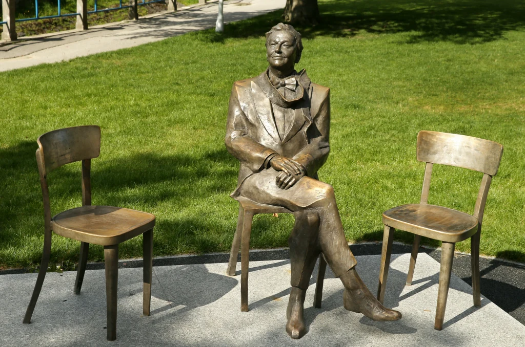 Pomnik Bogusława Kaczyńskiego w Krynicy