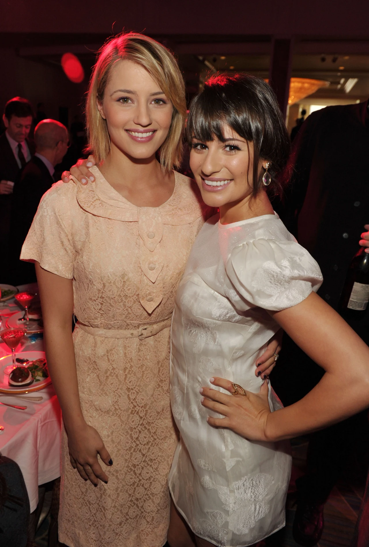 Dianna Agron i Lea Michele w 2011 roku w Beverly Hills