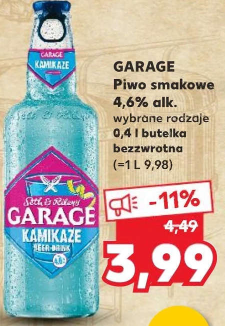 Seth & Riley's Garage Mix piwa i napoju o smaku blue curacao i limonki 400 ml