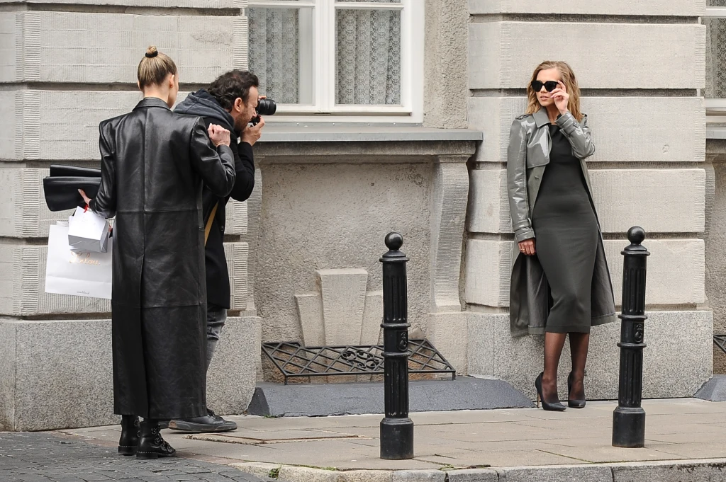 Agnieszka Kaczorowska podczas sesji zdjęciowej Agnieszka Kaczorowska podczas sesji zdjęciowej